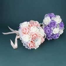 Find the perfect rose bouquet stock photo. Buy Bride Holding Flower Bouquet Korean Style Simulation Rose Bouquet For Wedding At Affordable Prices Price 9 Usd Free Shipping Real Reviews With Photos Joom