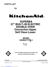 Check spelling or type a new query. Kitchenaid Superba Kebs277ybl1 Manuals Manualslib