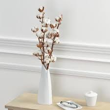 Fleurs De Coton Florajet Com Fleur De Coton Bouquet De Coton Arrangements De Vase