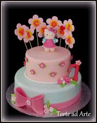 Torta Hello Kitty Cake Torte Pasta Di Zucchero