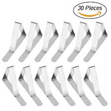 30 Packs Tablecloth Clips Lifelf Flexible Stainless Steel Picnic Table Clips Lifelf Picnic Table Steel Buick Logo