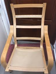 Refresh the home for less! Ikea Poang Armchair Frame Furniture Home Living Furniture Chairs On Carousell