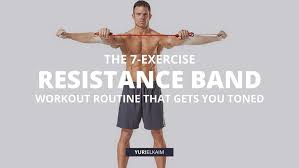 This Resistance Band Workout Routine Will Get You Toned