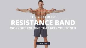 this resistance band workout routine will get you toned