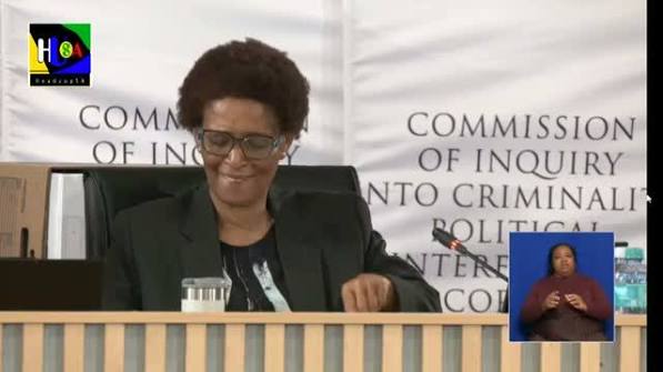 Adv. Andrea Johnson, Head of the Investigative Directorate Against Corruption (IDAC) appears before the Madlanga Commission The evidence leaders are Advocate Mahlape Sello SC, Advocate Lee Segeels-Ncube, and Advocate Ofentse Motlhasedi