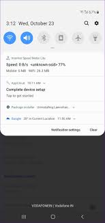 How To Show Internet Speed On Status Bar In Samsung Phones