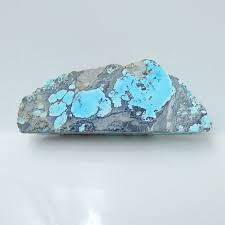 Raw turquoise is a stone material used to craft various items. Blue Turquoise Specimen Handmade Gemstone Raw Turquoise
