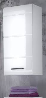 Bad Hangeschrank Skin Weiss Hochglanz 30 X 77 Cm