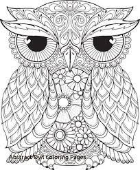 Isolated hand drawn black outline monochrome abstract ornate owl white background ornament curve lines page coloring pages. Pin On Coloring Pages