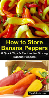 Maybe you would like to learn more about one of these? 6 Quick Tips To Store Banana Peppers