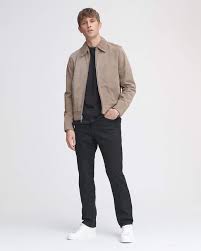 Rag Bone Suede Garage Jacket Streetwear Mens Jackets Mens Jackets