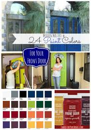 Front Door Paint Colors And How To Paint An Exterior Door
