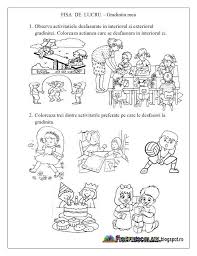 Astfel vei oferi copilului tau o activitate recreativa, intotdeauna la. Planse De Colorat Pentru Copii Grupa Mica Gratuit Pentru A Imprima