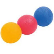 fine toned 3 x gel hand therapy exercise balls firm medium soft plus free exercise chart and instructions