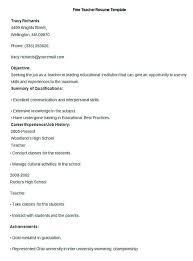 Good Teachers Resume Format Writing A Resume Is Not That Easy When It Is Aimed To Secure Certain Result As In Applying For A Job As A Teacher Where Good Tea