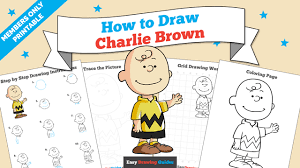 He is syndicated in various newspapers around the globe. How To Draw Charlie Brown Really Easy Drawing Tutorial