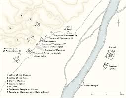 Image Result For Ancient Thebes Map Palace Egypt Thebes Ancient Egyptian Cities Ancient Thebes