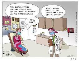 When that mrna is injected into the body, it prompts cells to make copies of the. The Only Thing Worse Than A Vaccine With Side Effects Is No Vaccine Ted Rall S Rallblog