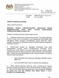 Penguatan pendidikan karakter di sekolah (satuan pendidikan). Borang Akuan Pengisytiharan Kesihatan Murid Berkeperluan Khas Bagi Tujuan Pengurusan Pembukaan Semula Sekolah Pdf
