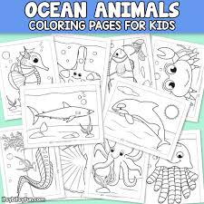 © jessica polka decorating with natural specimens doesn't seem to be fading from design schemes anytime soon. Ocean Animals Coloring Pages For Kids Itsybitsyfun Com