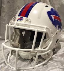 The finished helmet has a size of approx. Lesean Mccoy Buffalo Bills Color Rush Riddell Speed Game Style Authentic Helmet 1909711123