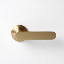 Pitella Satin Brass Maniglie Delle Porte Maniglie Maniglia