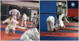 #柔道腦死 多次痛苦求饒仍被狂摔‧‧‧ 教練太冷血了郎 ((( 希望弟弟能渡過難關，加油! Or3wtslcs4jaxm