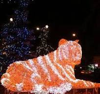 Factory Outdoor Led 3d Sculpture Animal Motif Christmas Light Plush Animals  Motif Light