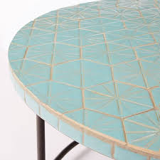 Mosaic Tiled Coffee Table Blue Spider Web Top Mosaic Coffee Table Tiled Coffee Table Mosaic Tile Table