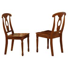 East West Furniture Napoleon Styled Wooden Buttermilk Cherry Dining Chair Set Of 2 Walmart Com Upholstered Chairs Kitchen Table Chairs Dining Chairs