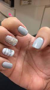 Chip Nail Manicure Nails Polish Designs Gray Gel Natural Cute Grey Fingernail Chipped Chips Visit Things In 2021 No Chip Nails Hard Gel Nails No Chip Manicure