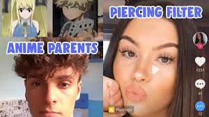 Trying every which are you instagram filter and how to get them. How To Get Anime Parents Filter And Piercing Filter Tiktok Icon Salu Network