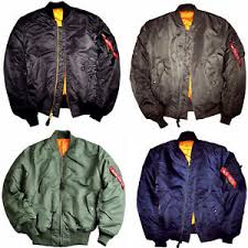 Airforce fliegerjacke seit über 40 jahren. Alpha Industries Ma 1 Bomberjacke Pilotenjacke Blouson Herren Fliegerjacke Ebay