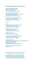 May 01, 2008 · lirik selalu mengalah dari seventeen ini dipublikasikan pada tanggal 1 mei 2008 (13 tahun yang lalu). Lirik Lagu Judika Bukan Dia Tapi Aku Lyrics