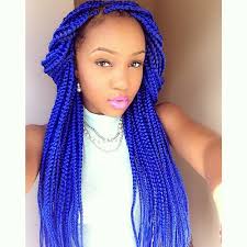 Personally i would answer no to this question. 65 Box Braids Hairstyles For Black Women Box Braids Hairstyles For Black Women Blue Box Braids Box Braids Hairstyles