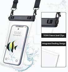 YOSH wasserdichte Handyhülle mit Crossbody-Design , 2023 Neues Wasserfeste  Handytasche mit Integriertes TPU-Dichtungsdesign, 7,5 Zoll Handy  Wasserschutzhülle für iPhone, Samsung, Huawei: Amazon.de: Elektronik & Foto