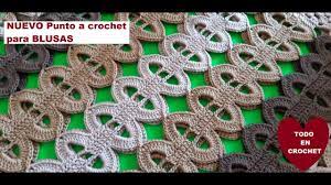 En este video aprenderemos a realizar un nuevo punto en crochet, para obtener el patrón necesitamos tener una cadeneta que sea múltiplo de 10 +1, se repita c. Punto Nuevo Ganchillo Paso A Paso Blusa Manga 3 4 Tejido 1 Youtube