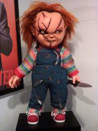 I'm chucky, wanna play? he's grotesque, but he's not all that menacing looking. Chucky Dolls Custom 26 Life Size Bride Of Chucky Doll For Sale Chucky Halloween Chucky Doll Halloween Customes