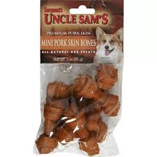 Can they be detrimental to my dog's health? Sergeants Uncle Sam S Dog Treats Mini Pork Skin Bones Bones Toys Foodtown