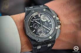 Hands On With The Audemars Piguet Royal Oak Offshore Selfwinding Tourbillon Chronograph Specs Price Monochrome Watches