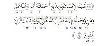 Asbabun nuzul surat luqman ayat 14 berkaitan dengan berbakti kepada ibu. Hukum Tajwid Surat Luqman Ayat 13 14 Beserta Alasannya