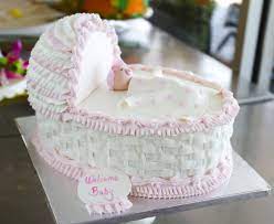You will need to make two 9×13 cakes, and one 9 inch round cake. Pin On Baby Shower And Gender Reveal Cakes