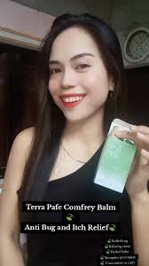 Terra Pafe Comfrey Balm 🍃 , Made from natural extracts, relaxing scent,  mosquito prevention and convenient to carry , Available in my tiktokshop  🛒🛍️ , #highlightseveryone #adsonreelsmonetization ...