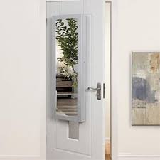 Maybe you would like to learn more about one of these? Inspired Home Inspired Home Julie Full Length Over The Door Wall Mounted Jewelry Armoire Mirror Makeup Storage Organizer Vanity Grey
