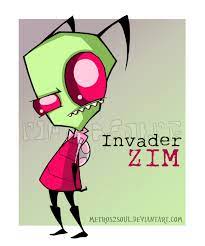 Just Zim By Metros2soul On Deviantart Invader Zim Characters Invader Zim Cartoon