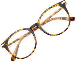 Amazon Com Gaoye Computer Blue Light Blocking Glasses Women Men Spring Hinge Tr90 Lightweight Frame Anti Glare Uv L Eyeglasses For Women Round Eyewear Glasses