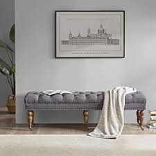 How to build a tufted bench for the bedside, living room or entryway.hi guys! Amazon Com Tufted Bench