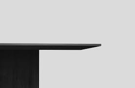 Edge Table Contemporary Modern Dining Table Dining Table Elegant Dining
