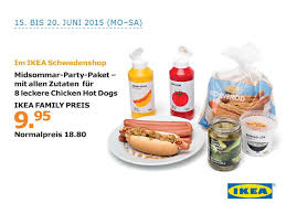 Ikea Schweiz On Twitter Yeah Extra Fur Midsommar Kommt Das Hotdog Party Paket Mit Allen Zutaten Inkl Rostzwiebeln In Den Schwedenshop Http T Co M0rdenp7jy