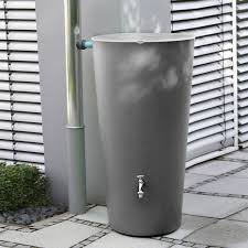 Regentonne Anthrazit Rainbowl 210 Liter In 2020 Regentonne Anthrazit Regentonne Regenwasser